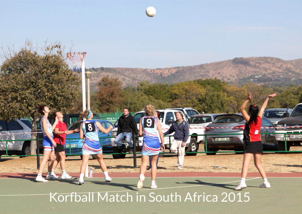 Korfball Match in South Africa 2015